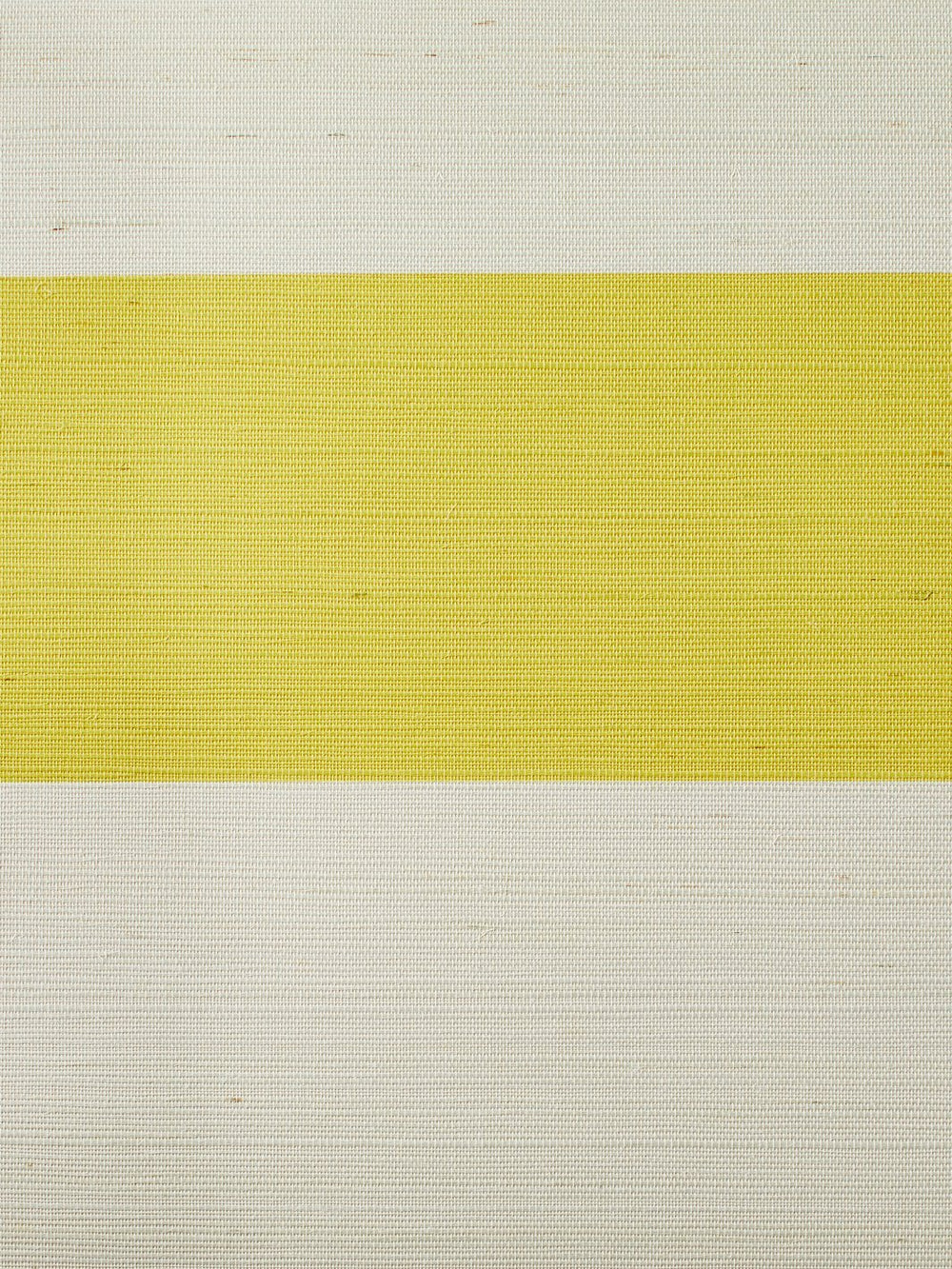 wide stripe yellow grasscloth