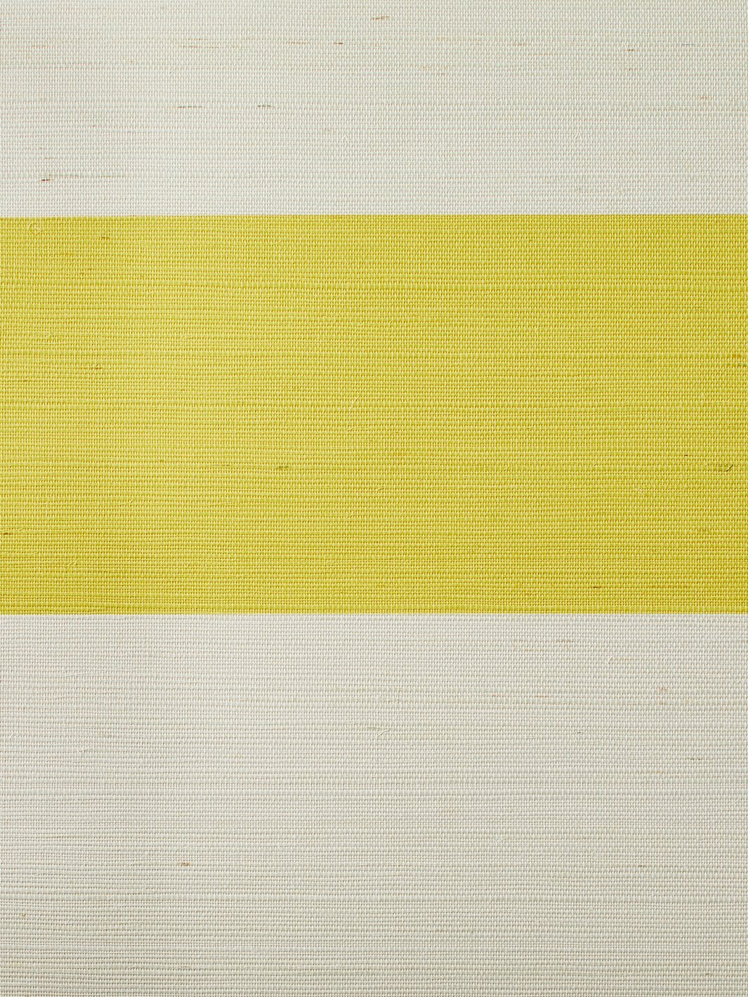 wide stripe yellow grasscloth