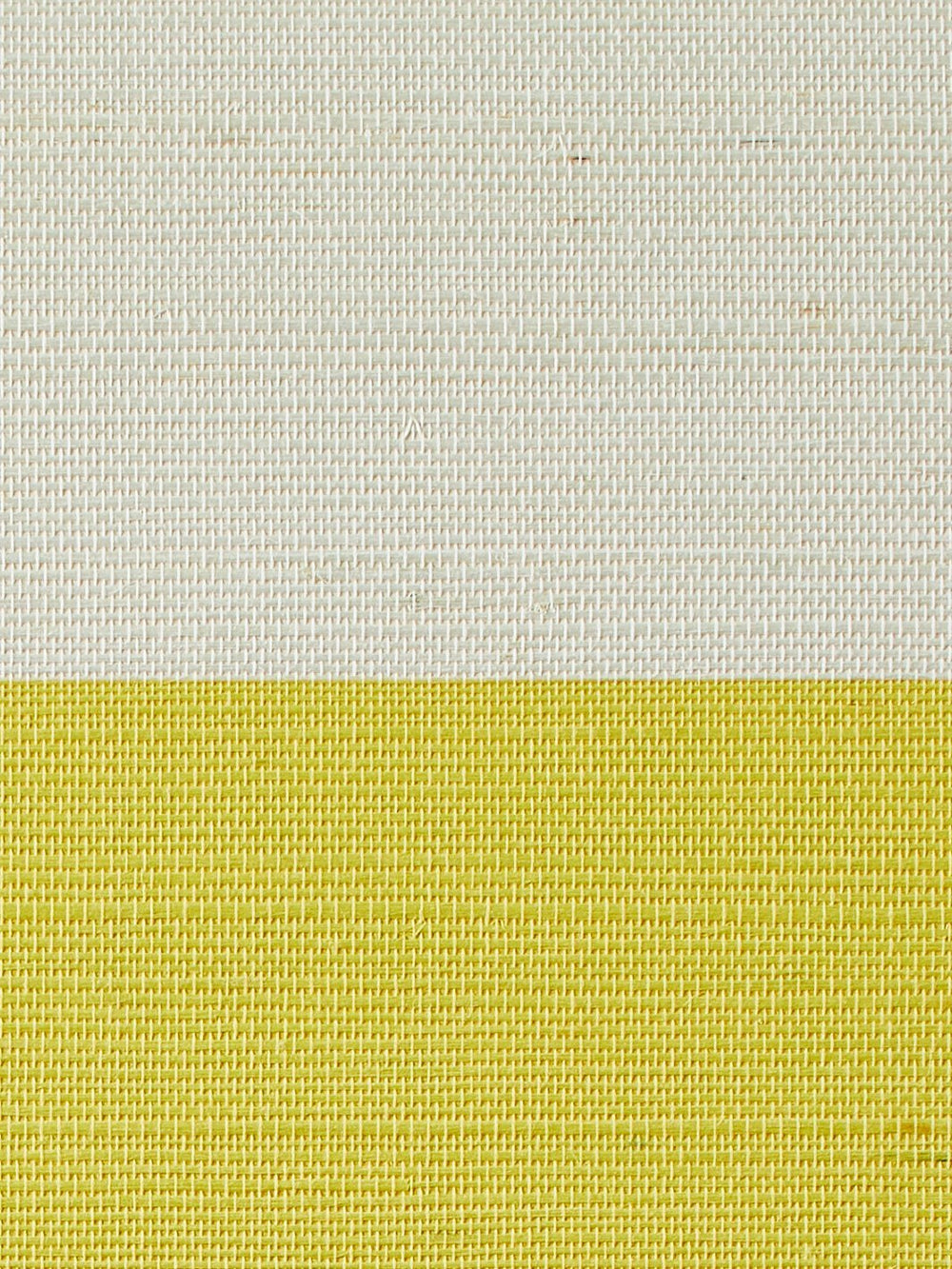 wide stripe yellow grasscloth