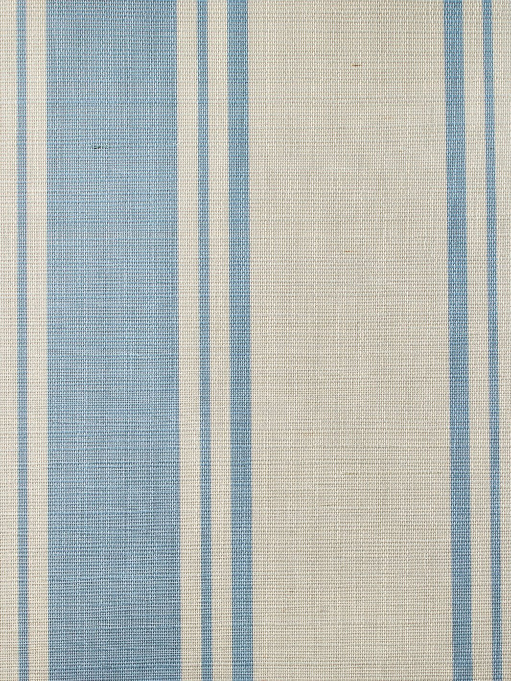 yorkshire stripe cornflower grasscloth