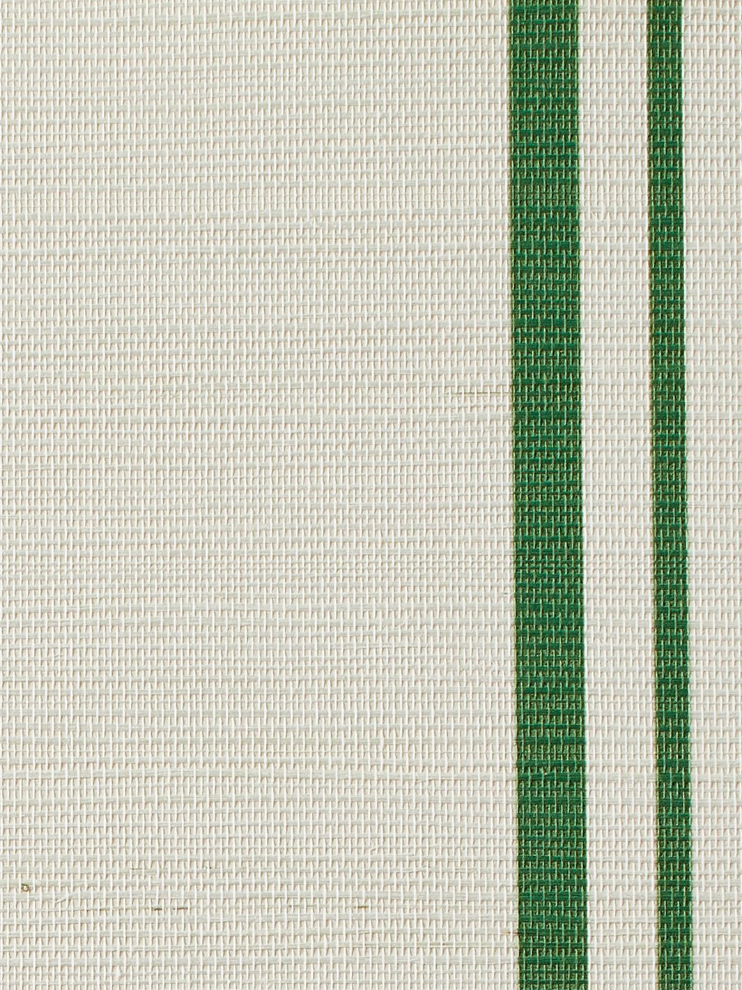 'Yorkshire Stripe' Grasscloth' Wallpaper by Wallshoppe - Green