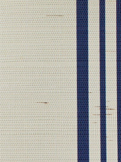 yorkshire stripe navy grasscloth
