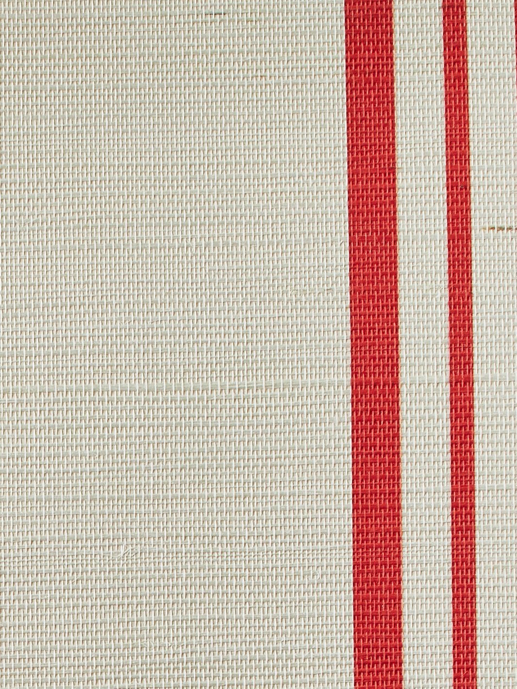 yorkshire stripe red grasscloth