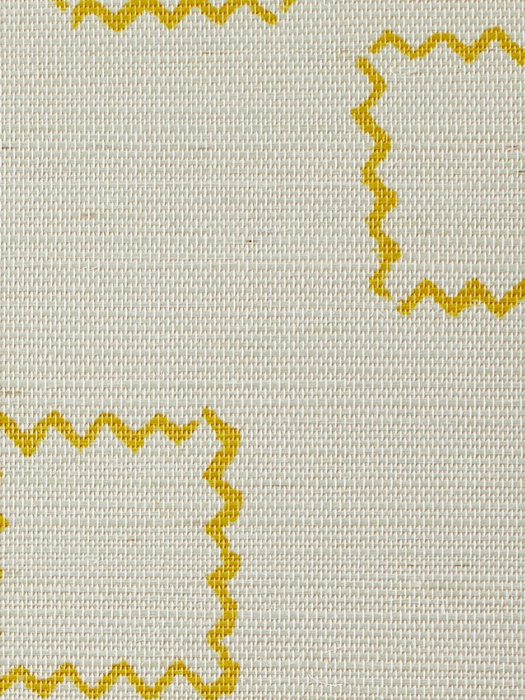 zag square gold grasscloth