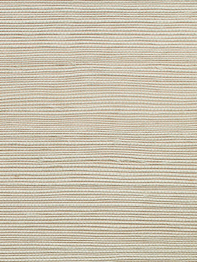'Solid Grasscloth' Wallpaper by Wallshoppe - Natural