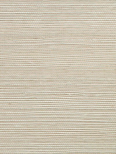 'Solid Grasscloth' Wallpaper by Wallshoppe - Natural