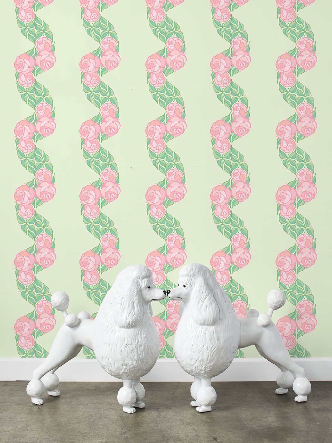groovy-floral-stripe-wallpaper-by-barbie-pistachio