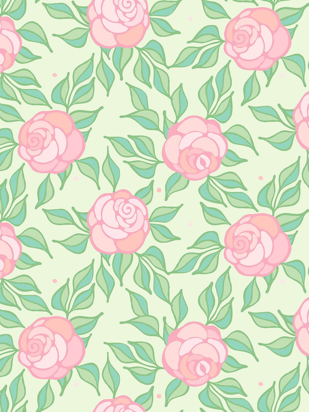 groovy-floral-wallpaper-by-barbie-pistachio