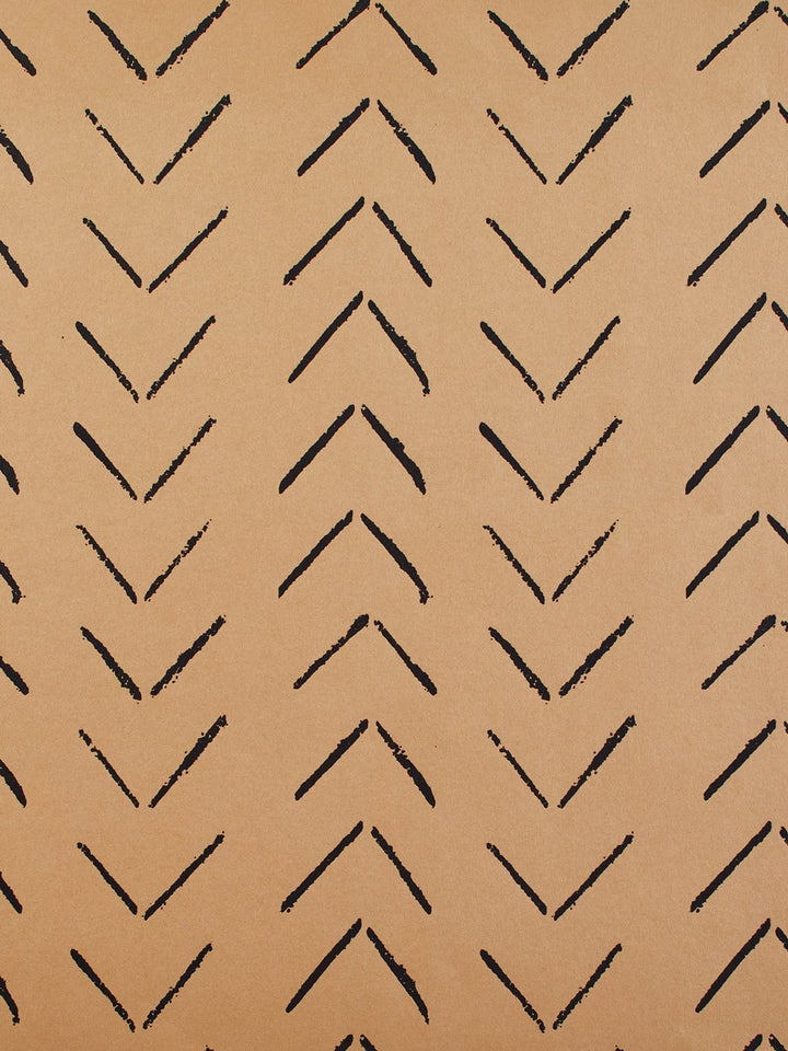 arrows kraft wallpaper by nathan turner black
