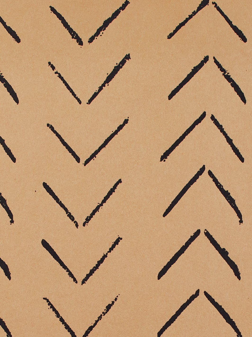 'Arrows' Kraft' Wallpaper by Nathan Turner - Black