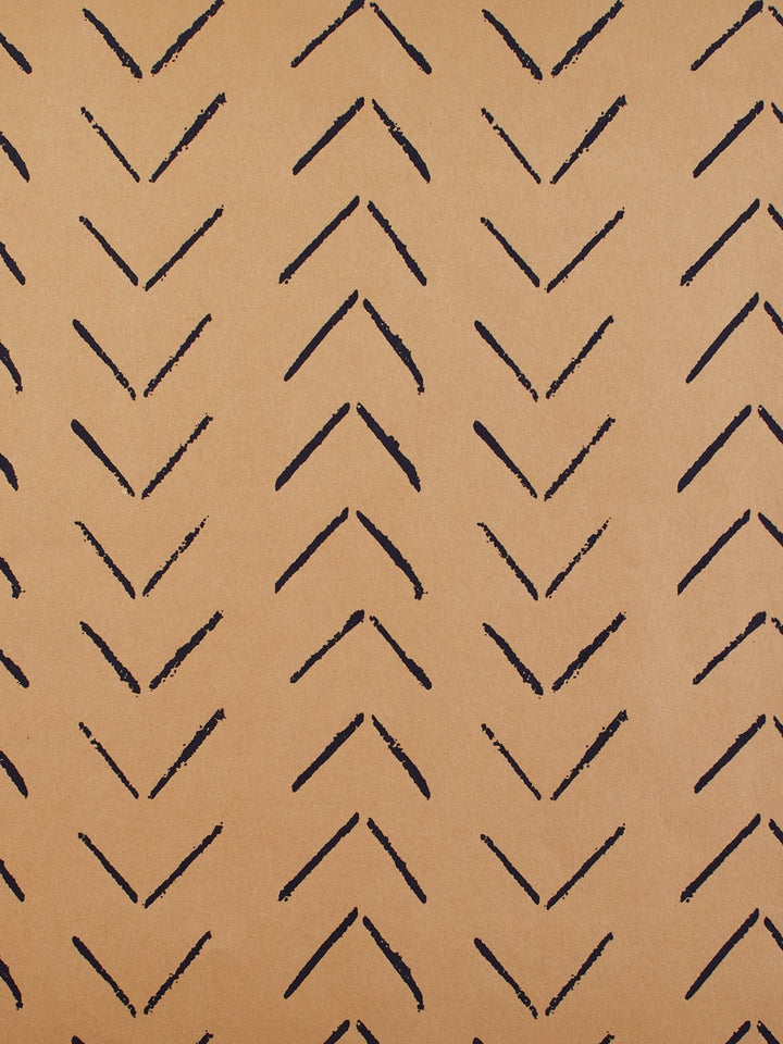 arrows kraft wallpaper by nathan turner navy