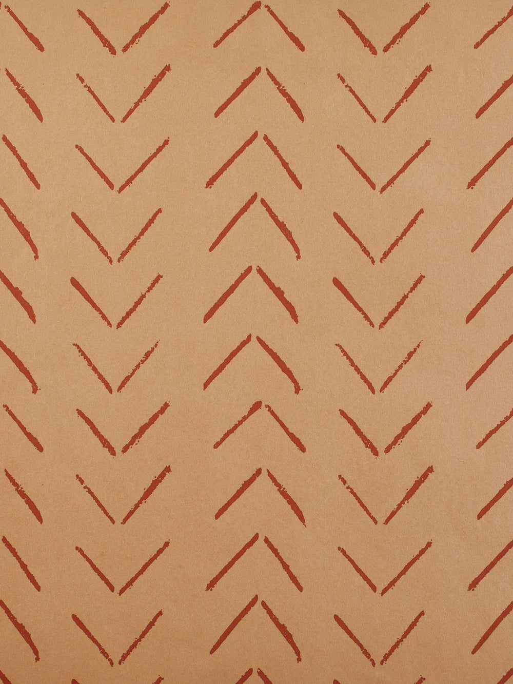 arrows kraft wallpaper by nathan turner terracotta