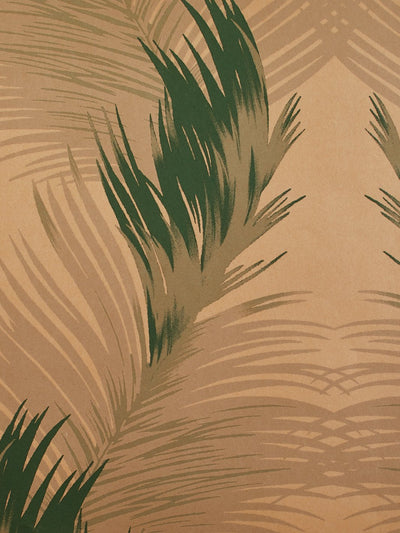 belafonte palm kraft wallpaper by nathan turner green