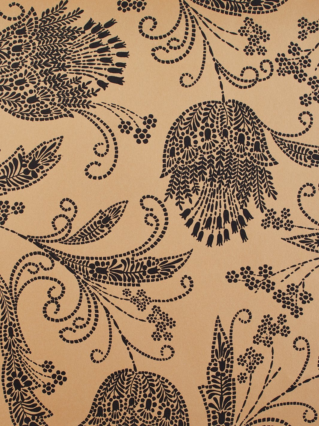 eleanor rigby kraft wallpaper black
