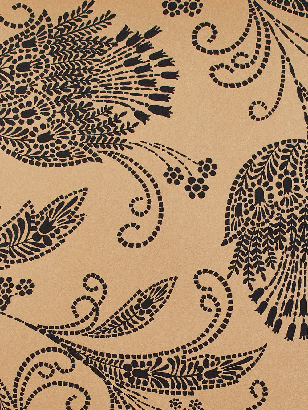 eleanor rigby kraft wallpaper black
