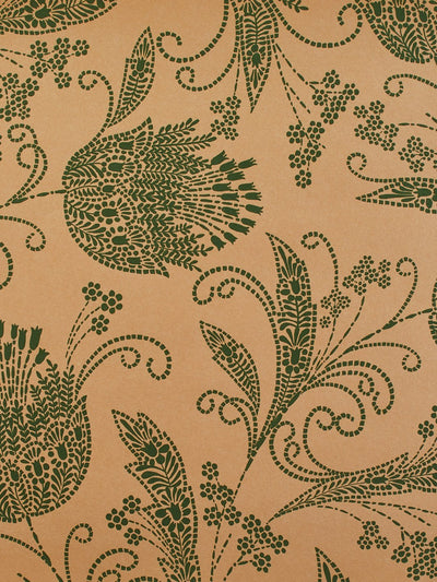 eleanor rigby kraft wallpaper green