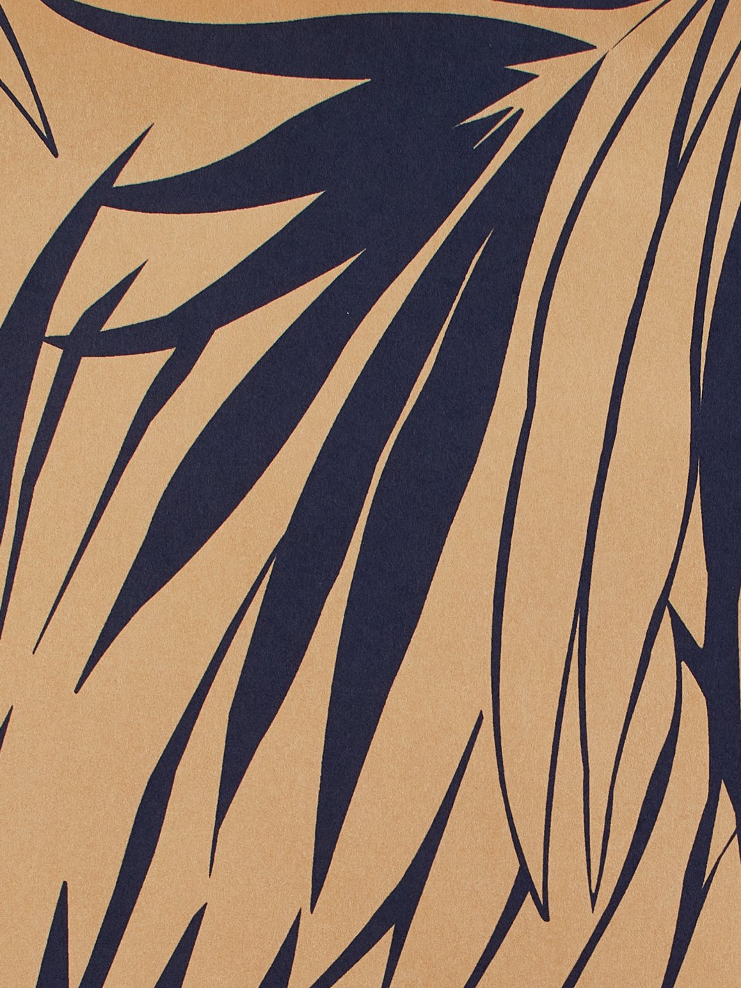 majesty palm kraft wallpaper navy