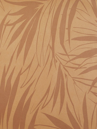 majesty palm kraft wallpaper taupe