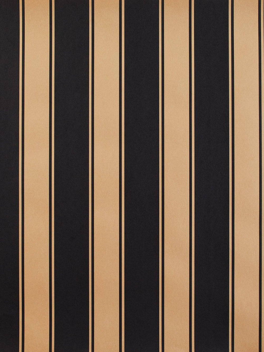 ojai stripe kraft wallpaper black