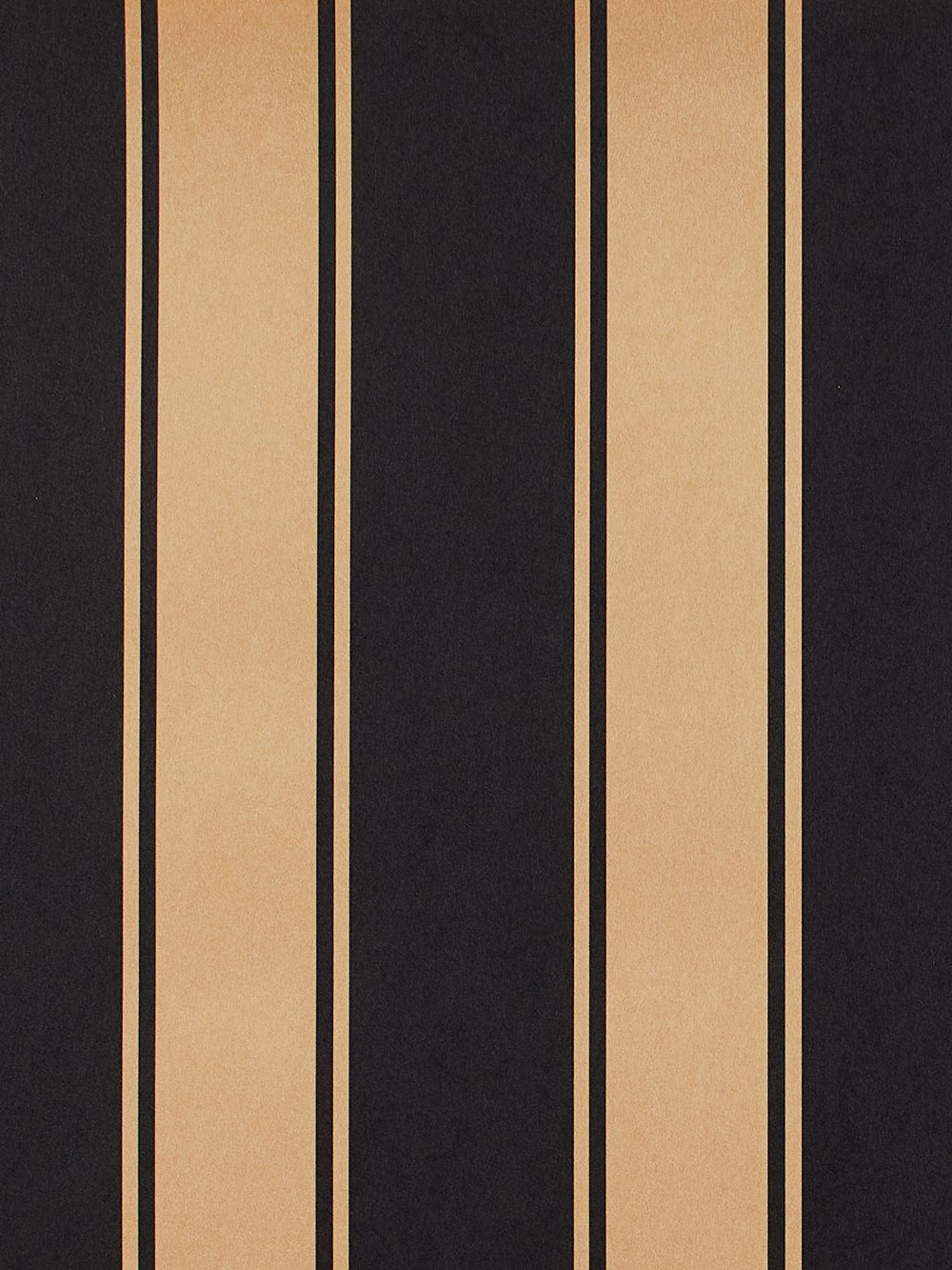 ojai stripe kraft wallpaper black