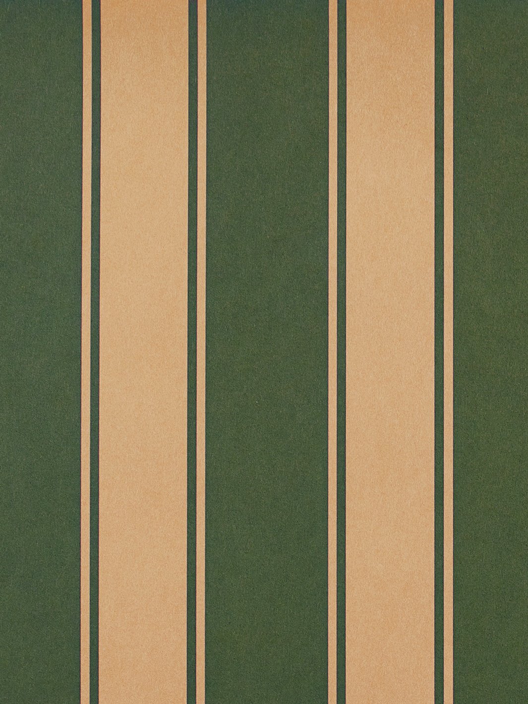 'Ojai Stripe' Kraft' Wallpaper by Wallshoppe - Green