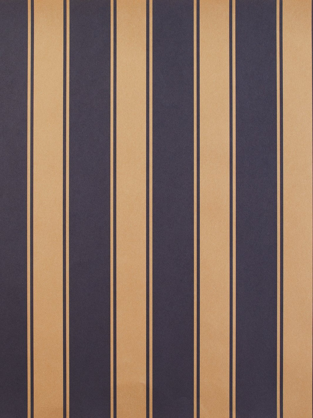 ojai stripe kraft wallpaper navy
