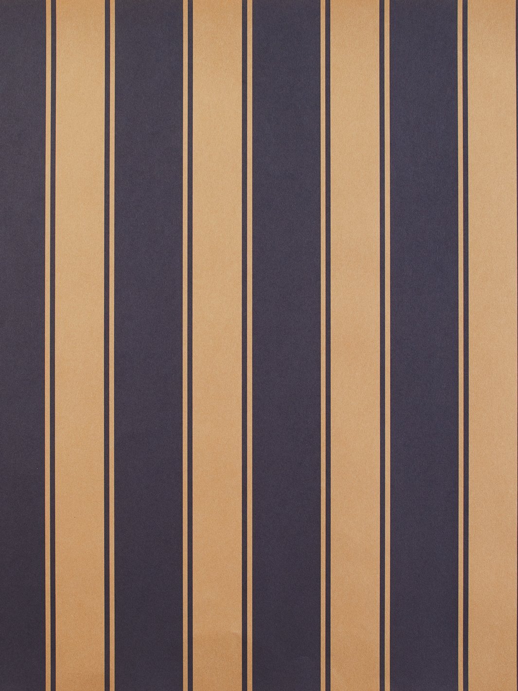 ojai stripe kraft wallpaper navy