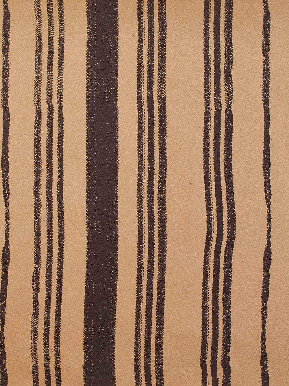 painted stripes kraft wallpaper by nathan turner chocolate