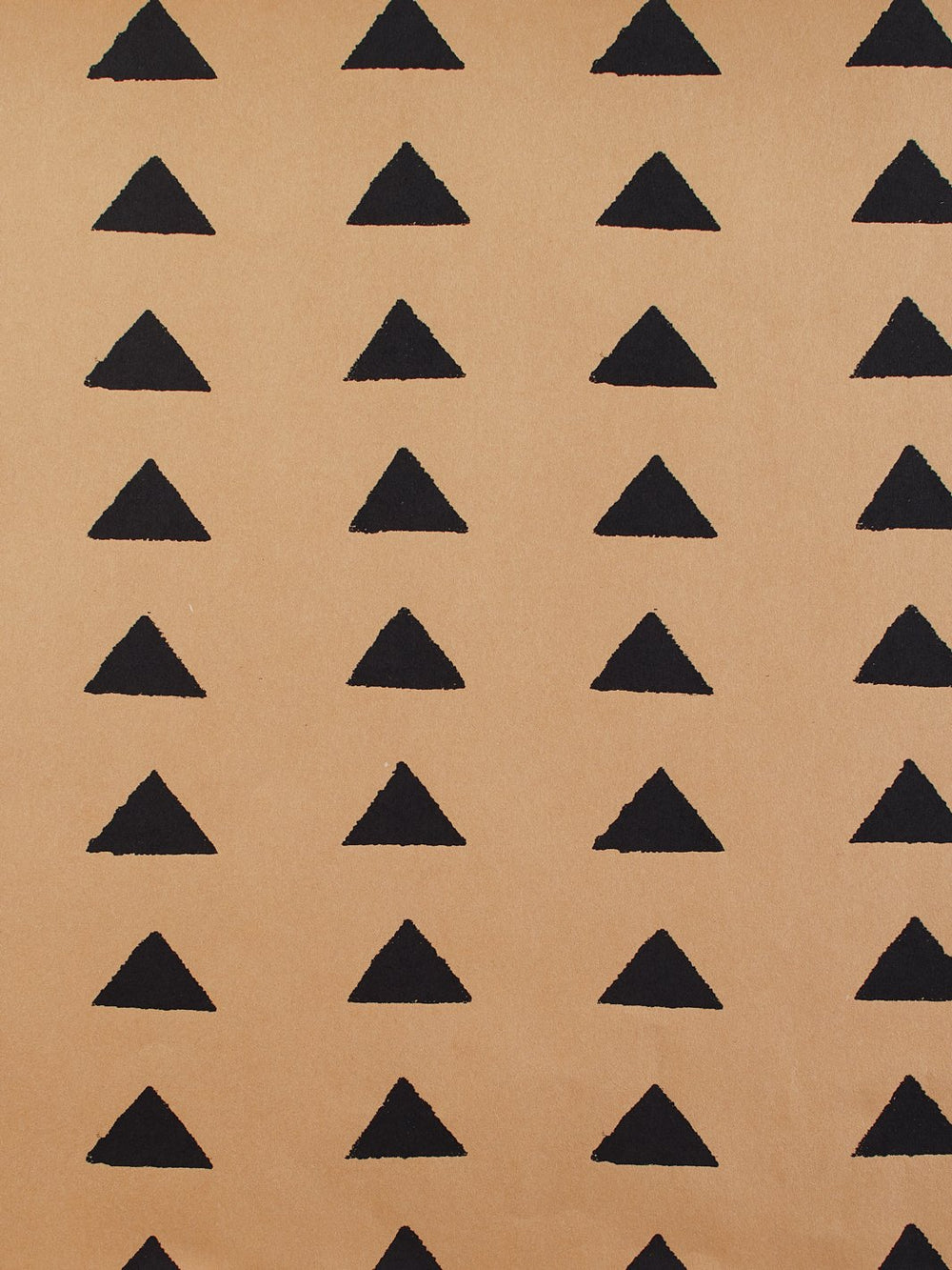 triangles kraft wallpaper by nathan turner black
