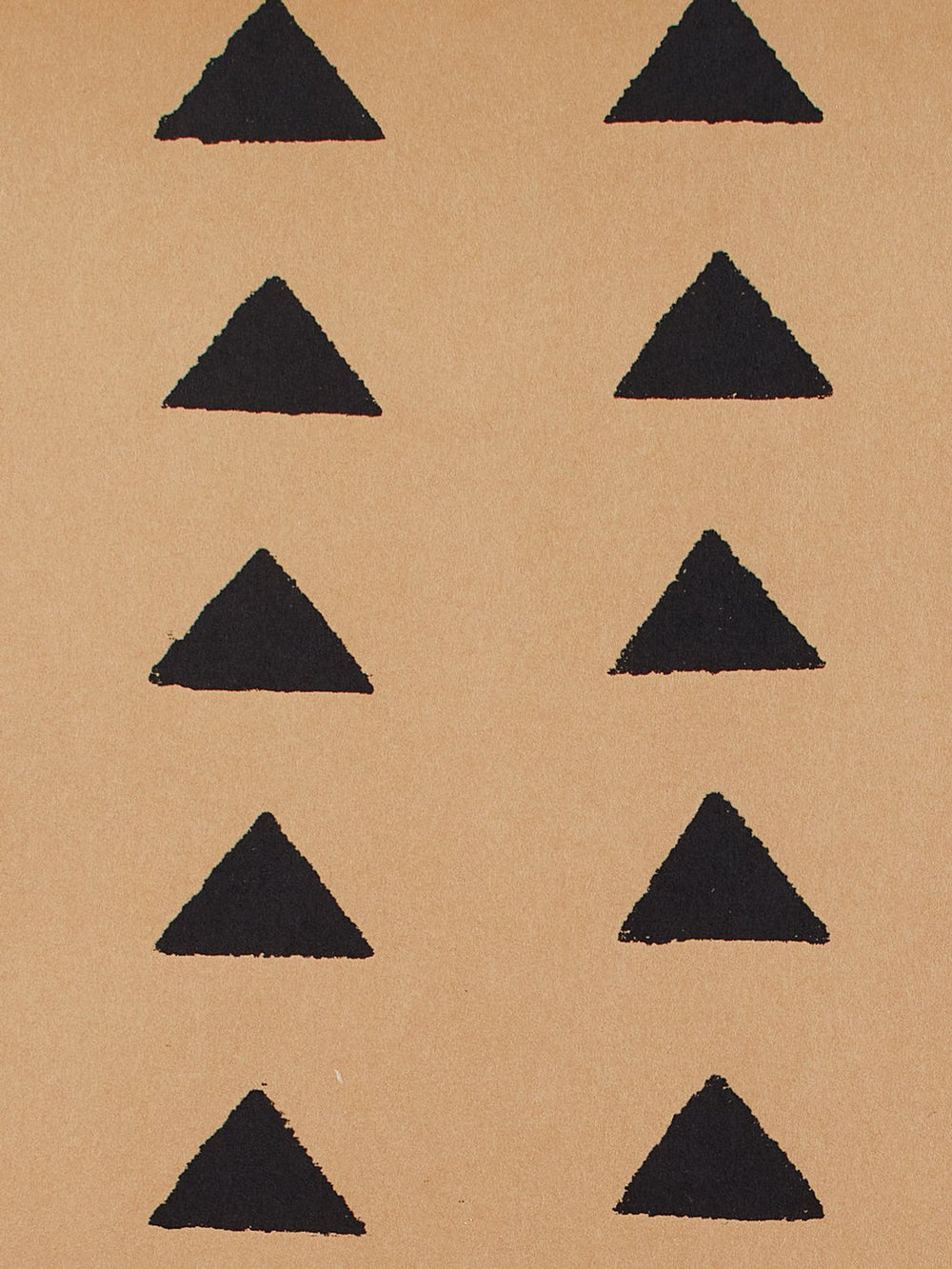 triangles kraft wallpaper by nathan turner black