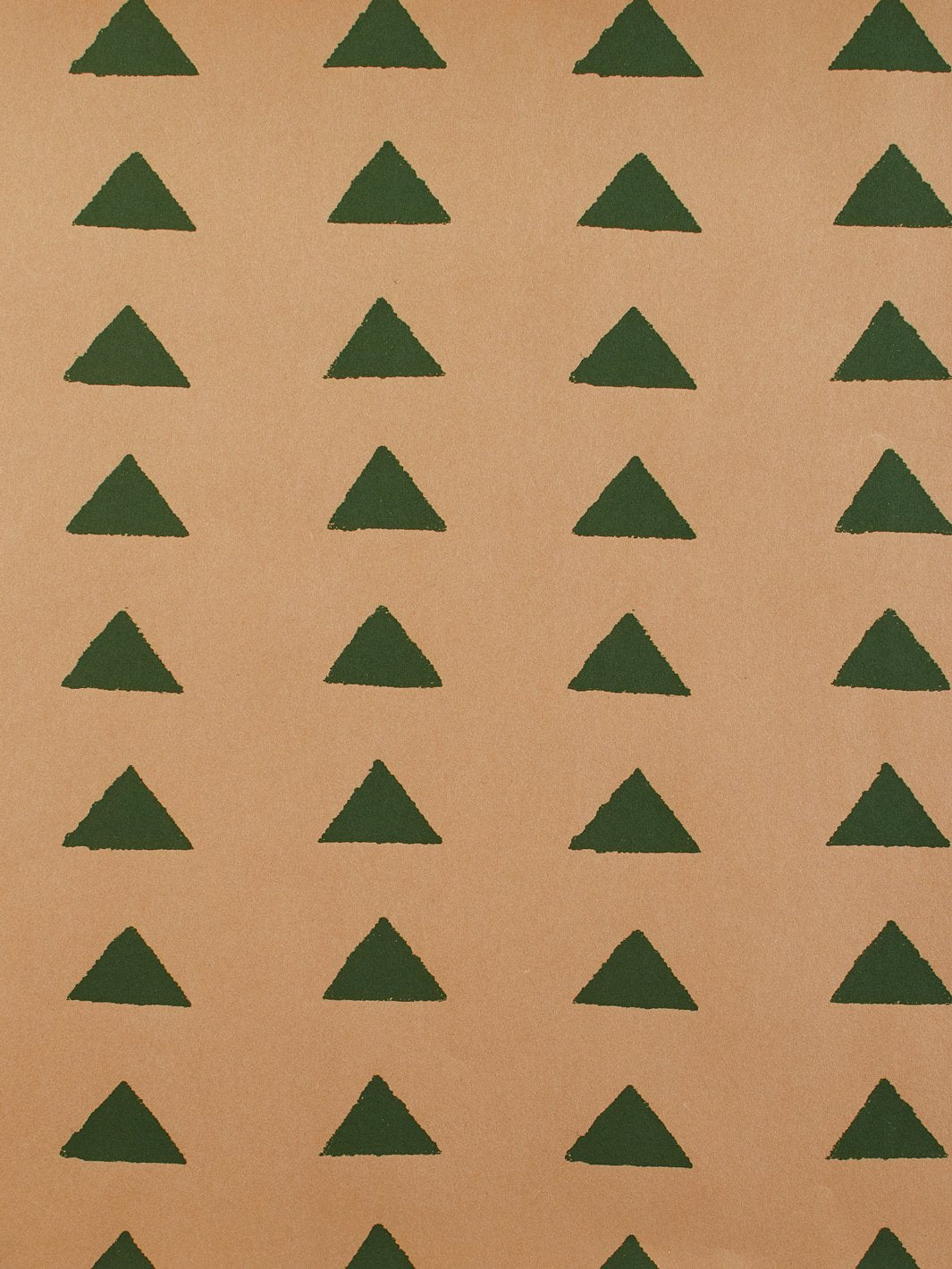 triangles kraft wallpaper by nathan turner green