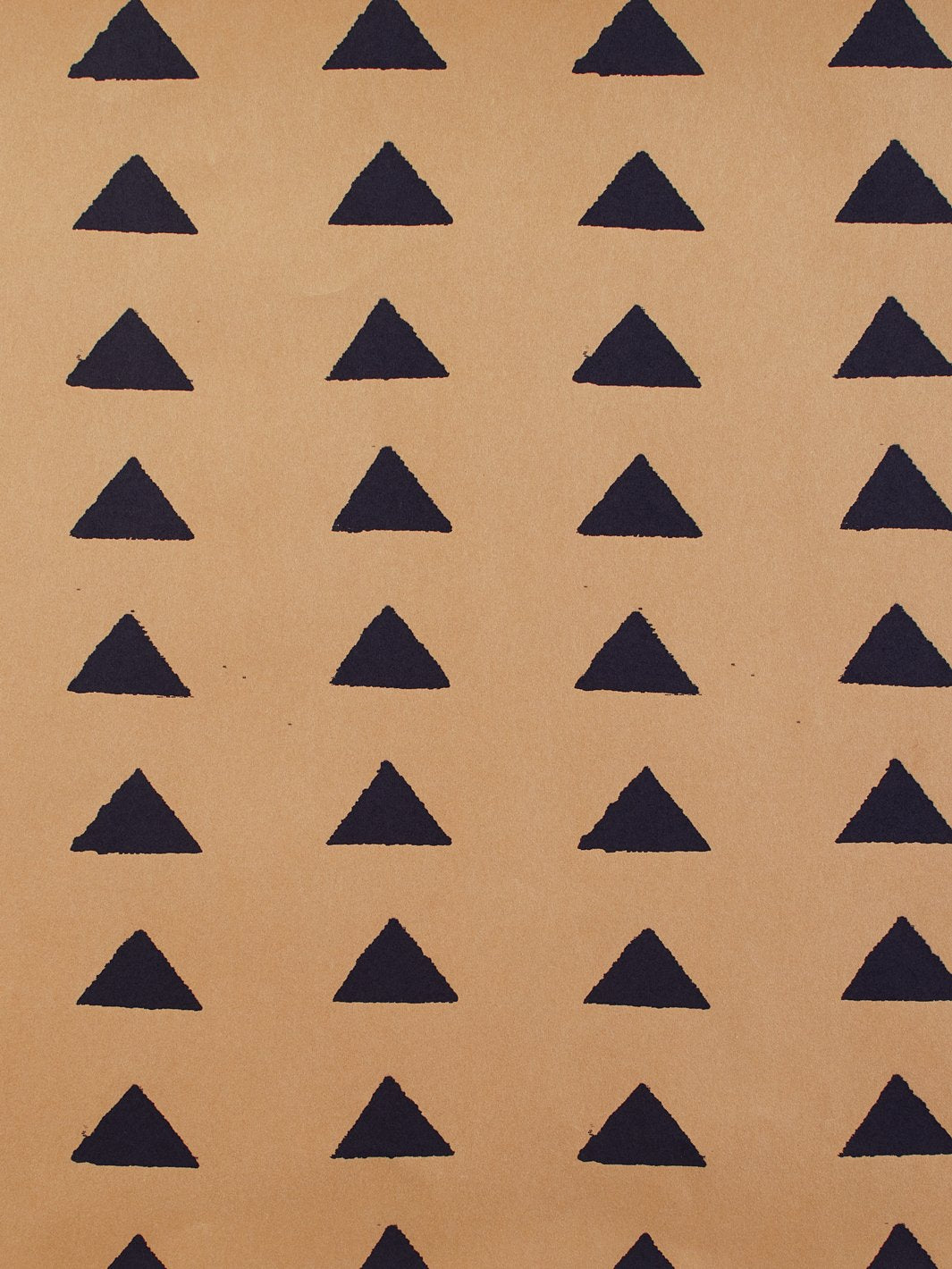 triangles kraft wallpaper by nathan turner navy