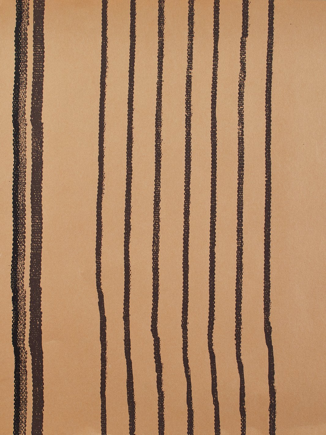 two tone stripe kraft wallpaper by nathan turner black chocolate