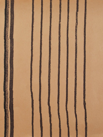two tone stripe kraft wallpaper by nathan turner black chocolate