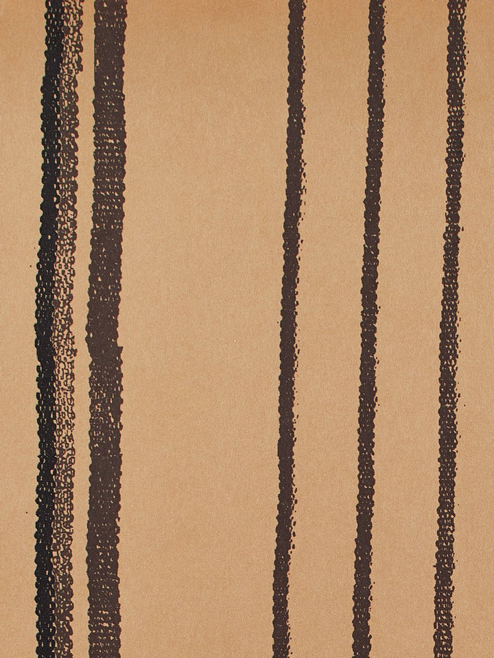 two tone stripe kraft wallpaper by nathan turner black chocolate