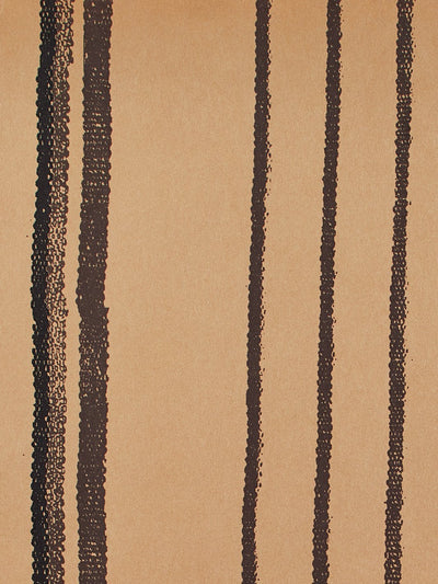two tone stripe kraft wallpaper by nathan turner black chocolate