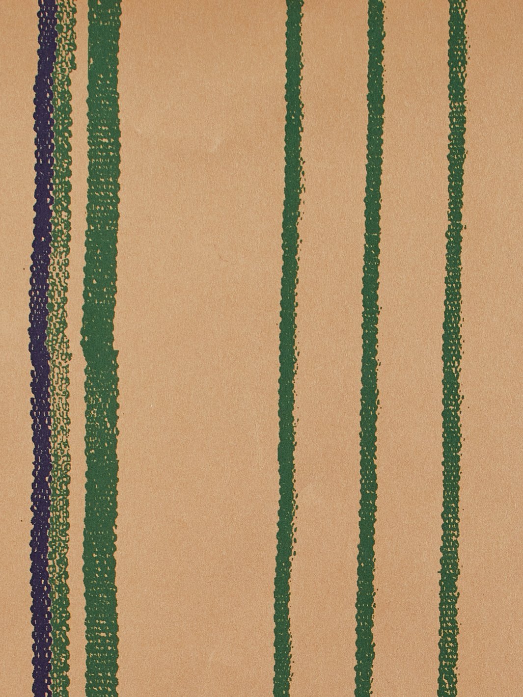 two tone stripe kraft wallpaper by nathan turner green and blue