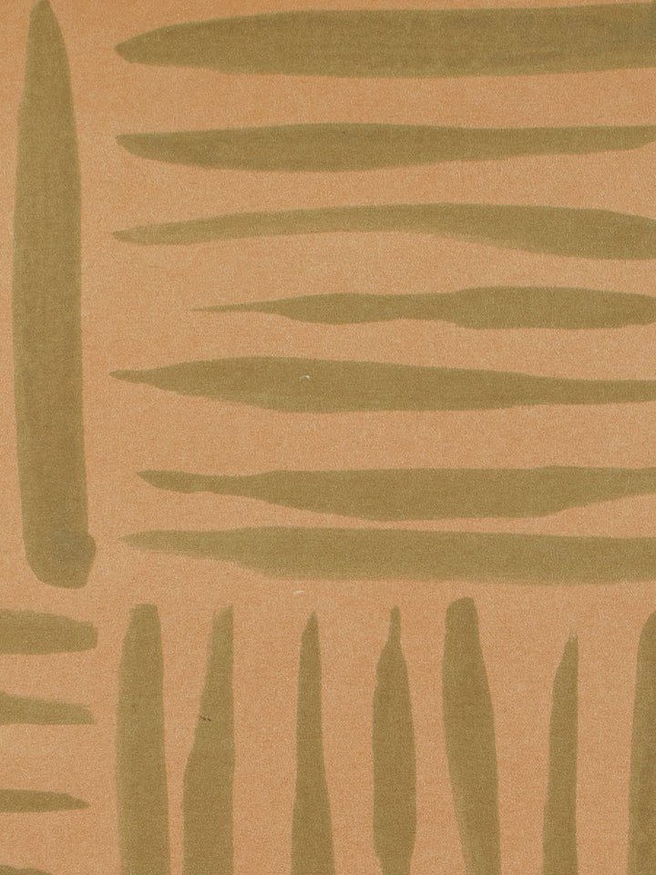 watercolor weave small kraft wallpaper green