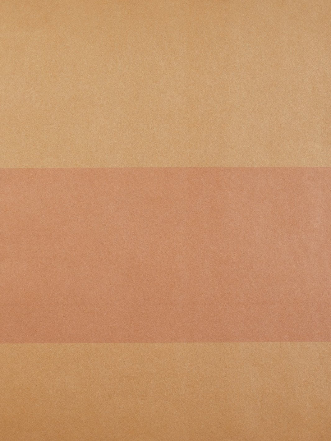 'Wide Stripe' Kraft' Wallpaper by Wallshoppe - Blush