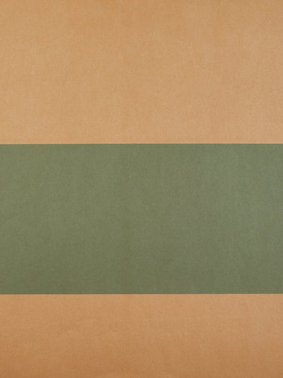 wide stripe kraft wallpaper calypso
