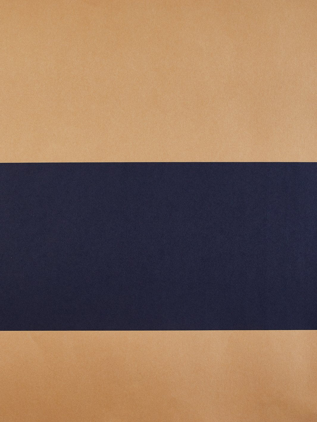 wide stripe kraft wallpaper navy