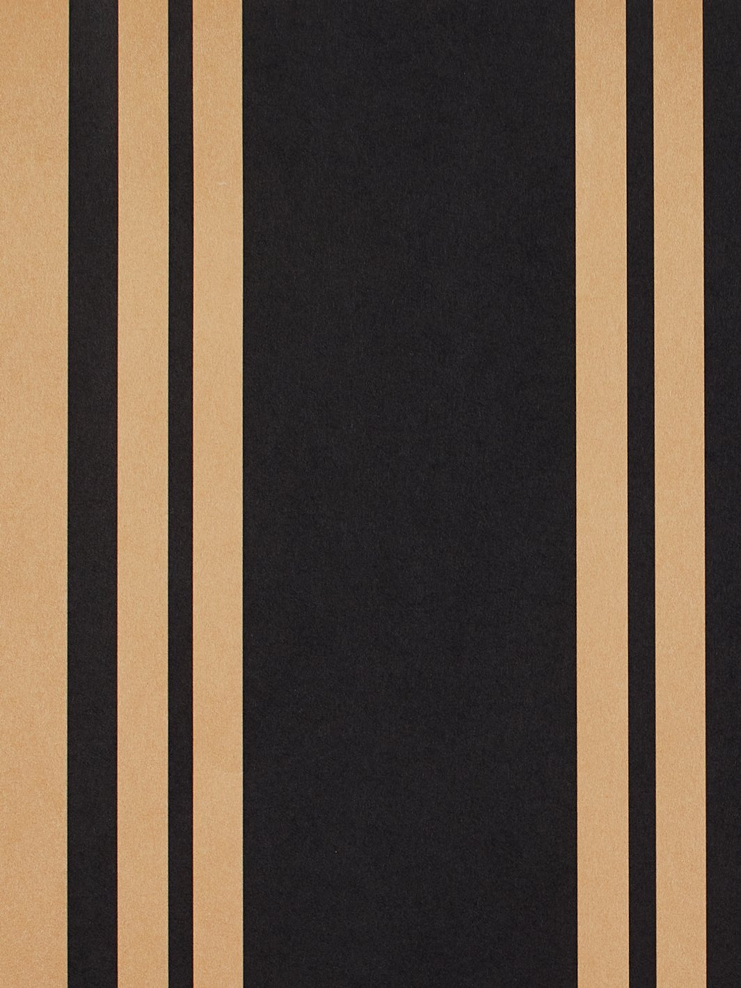 yorkshire stripe kraft wallpaper black