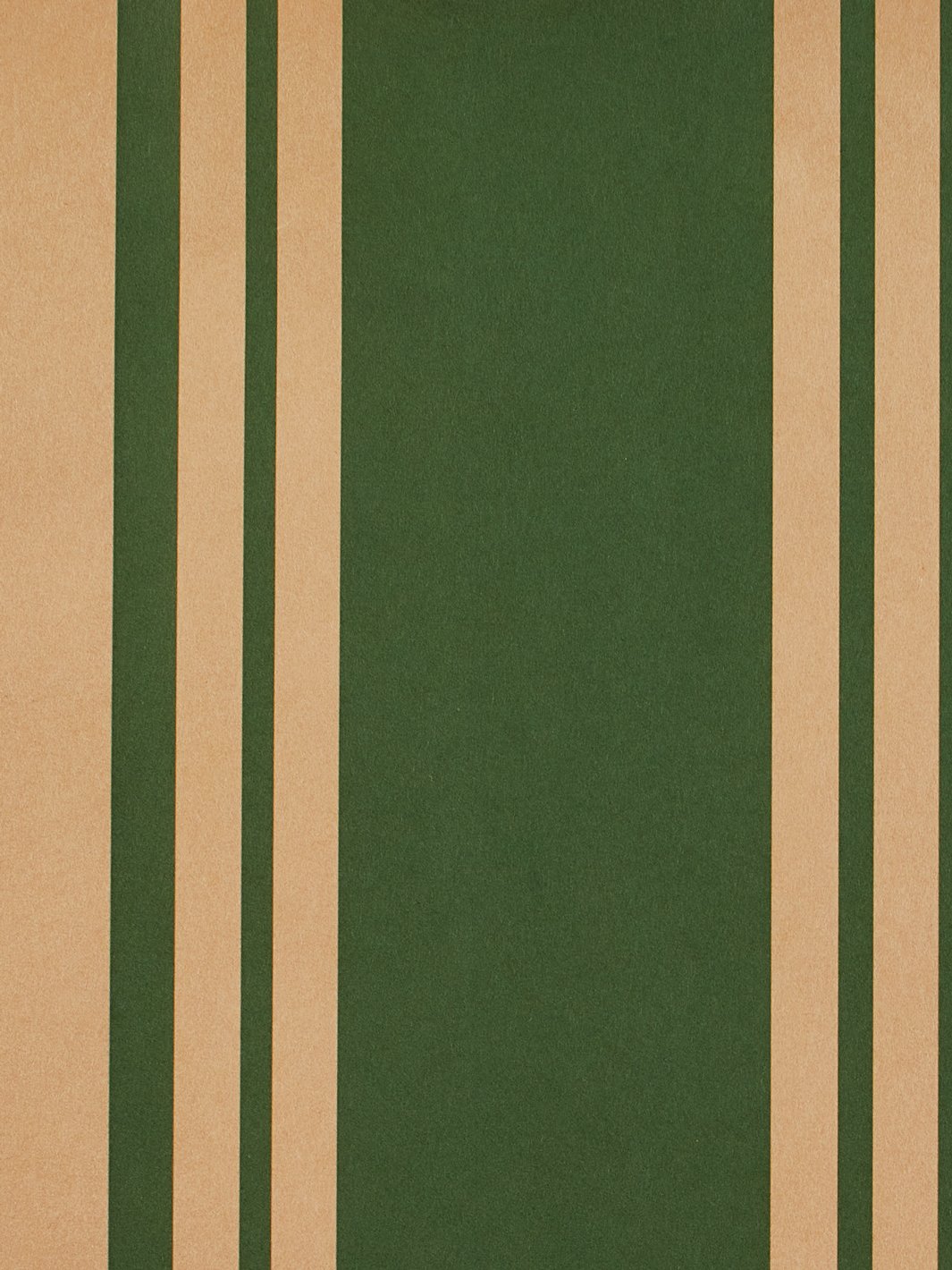 yorkshire stripe kraft wallpaper green