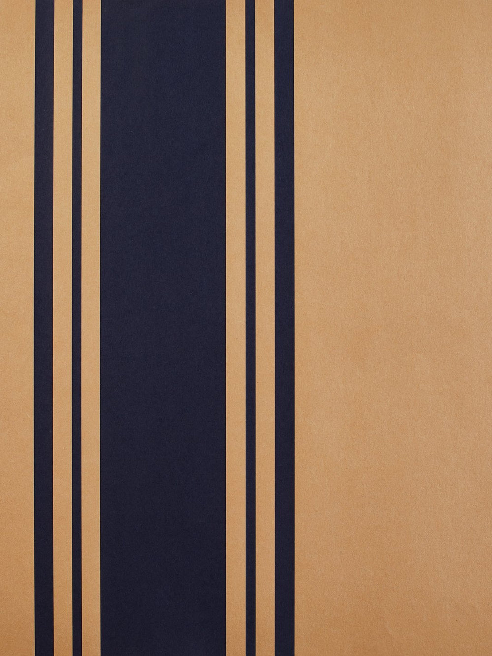 yorkshire stripe kraft wallpaper navy
