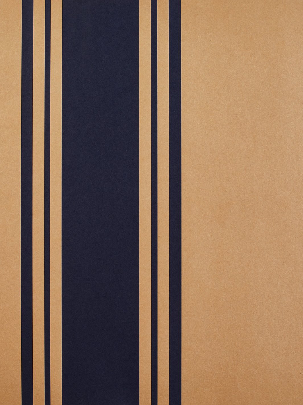 yorkshire stripe kraft wallpaper navy