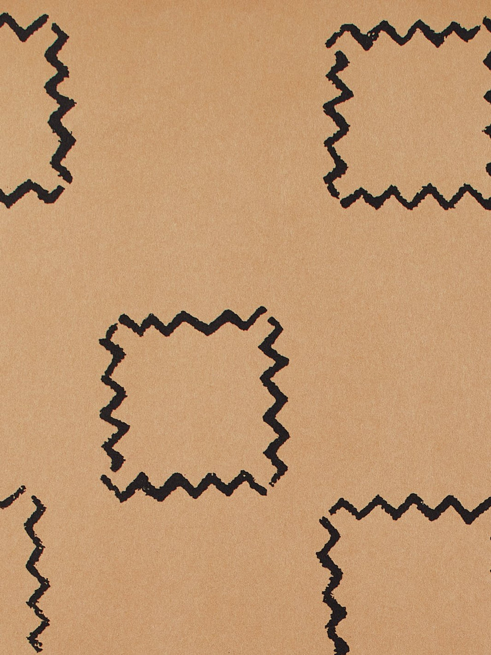 zag squares kraft wallpaper by nathan turner black