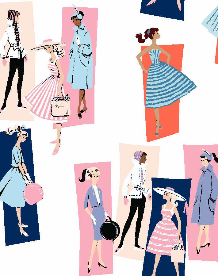 mod-shapes-wallpaper-by-barbie-navy-pink