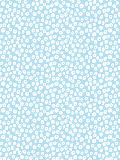 'Parade Dots' Wallpaper by Barbie™ - Baby Blue