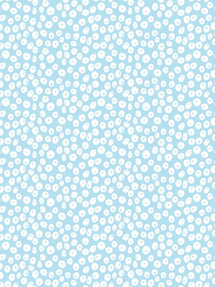 'Parade Dots' Wallpaper by Barbie™ - Baby Blue