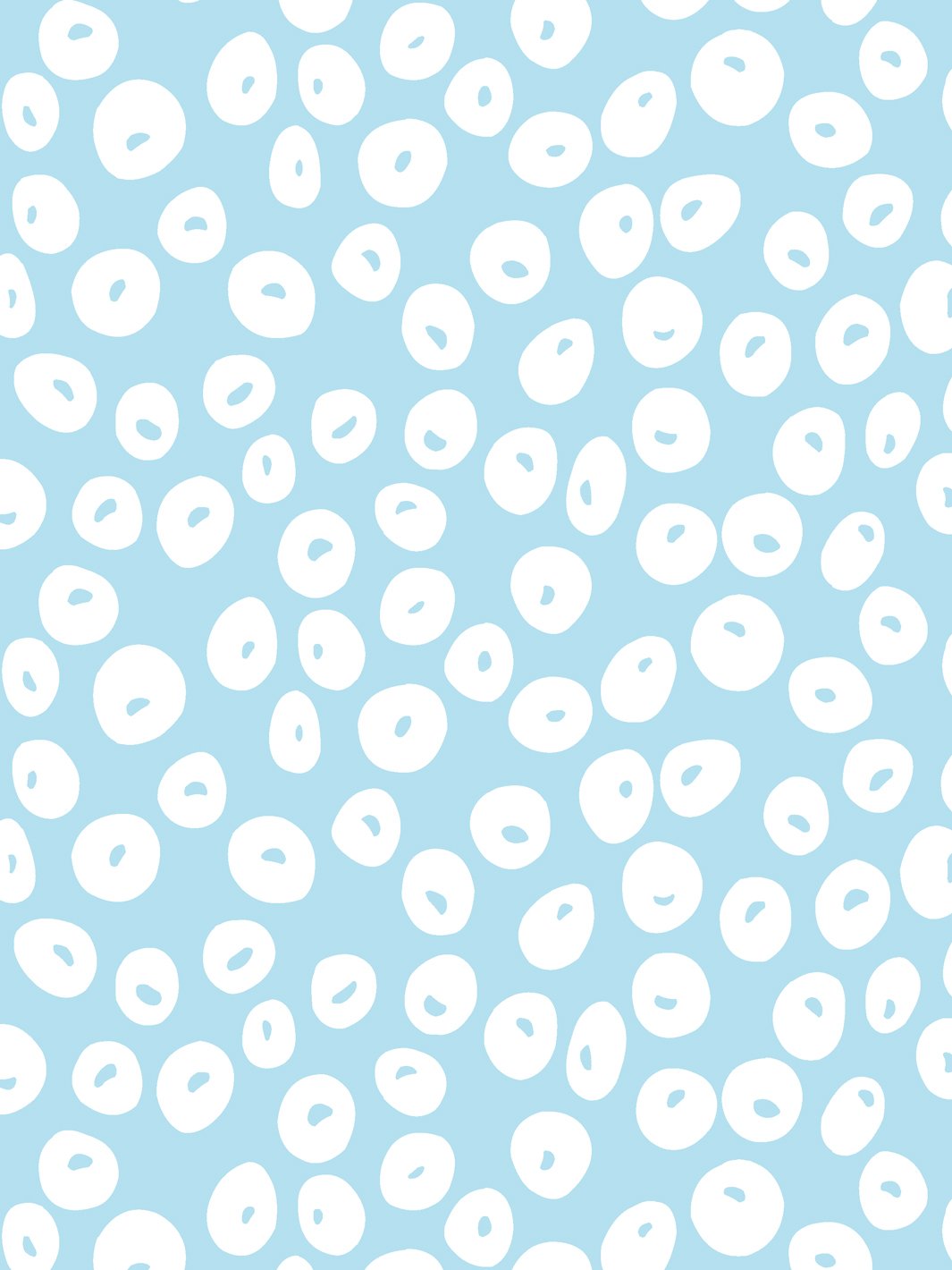 'Parade Dots' Wallpaper by Barbie™ - Baby Blue